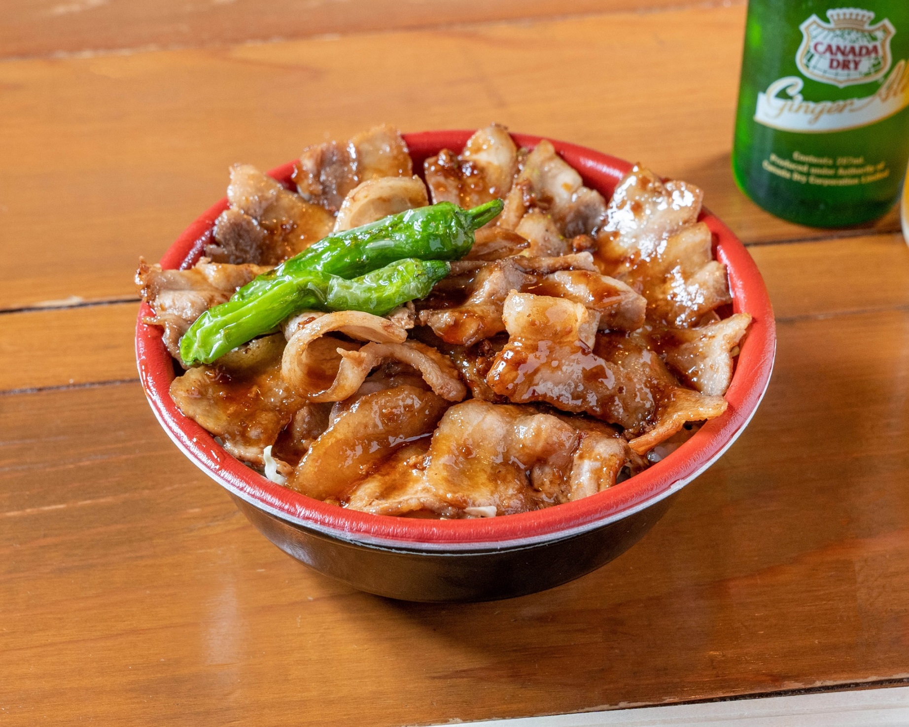ぴんすけ豚丼