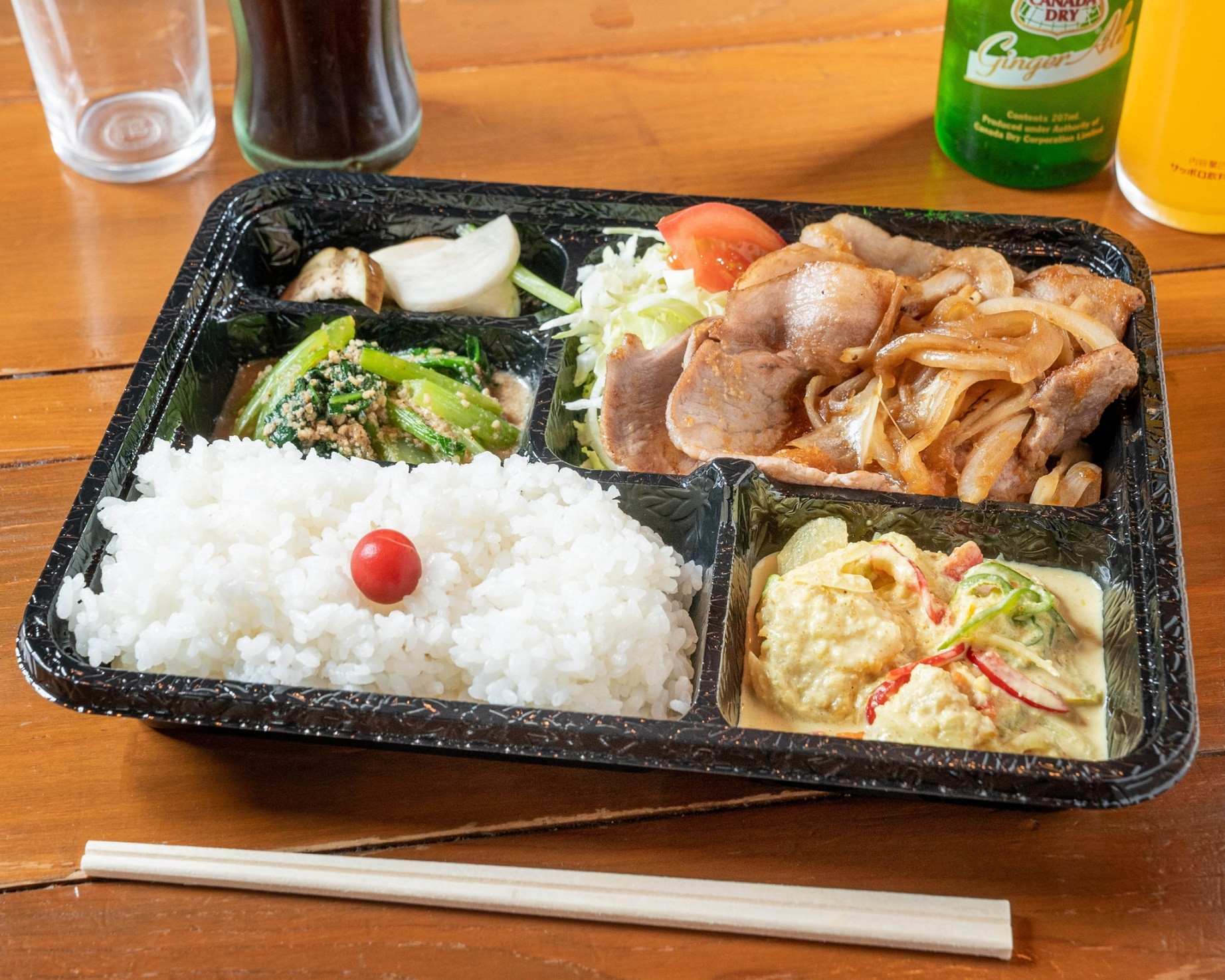 生姜焼き弁当
